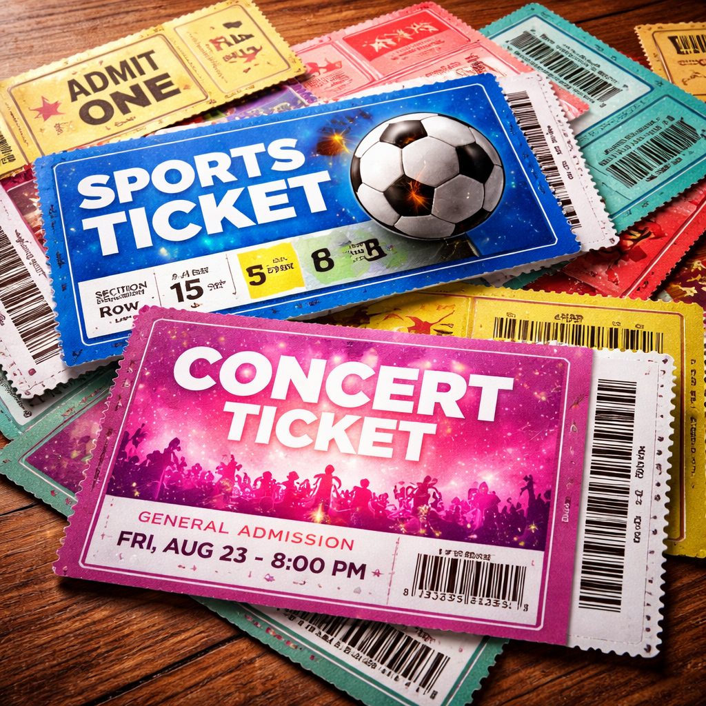 Concert And Sports Tickets
